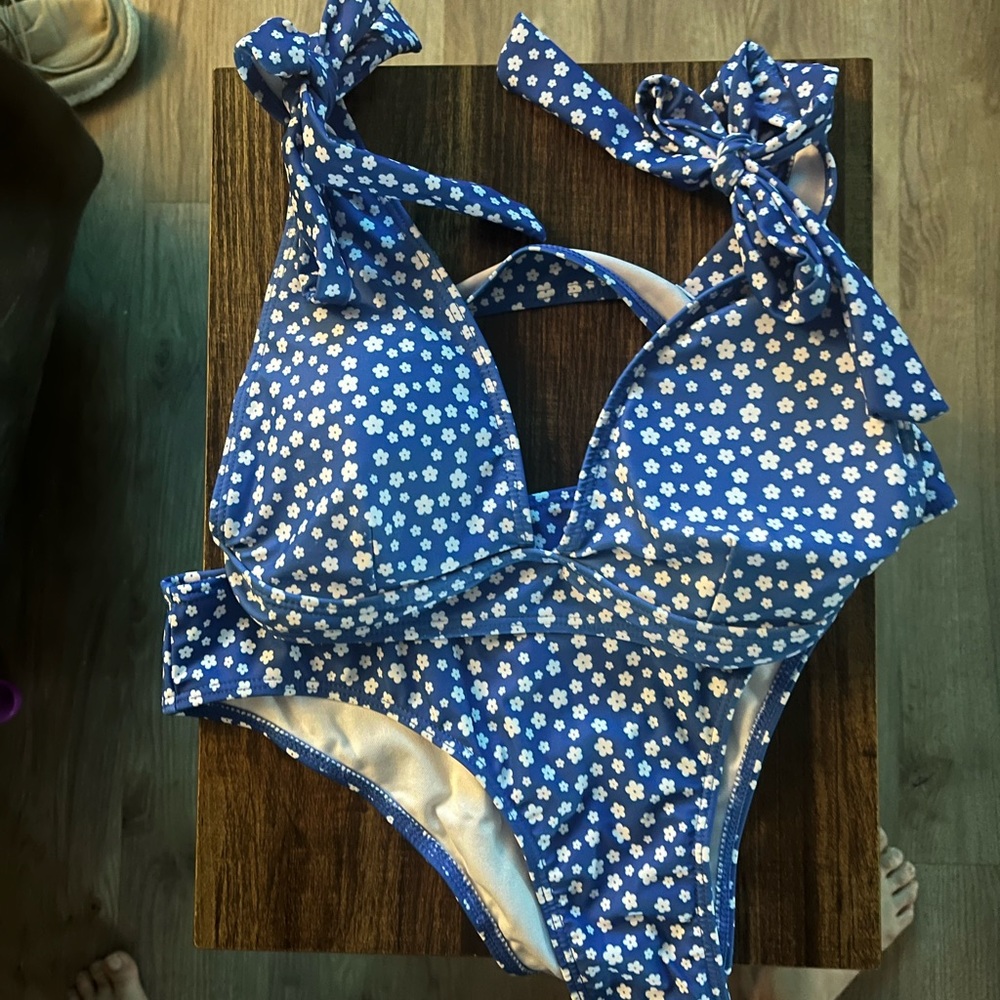 Polka dot bikini